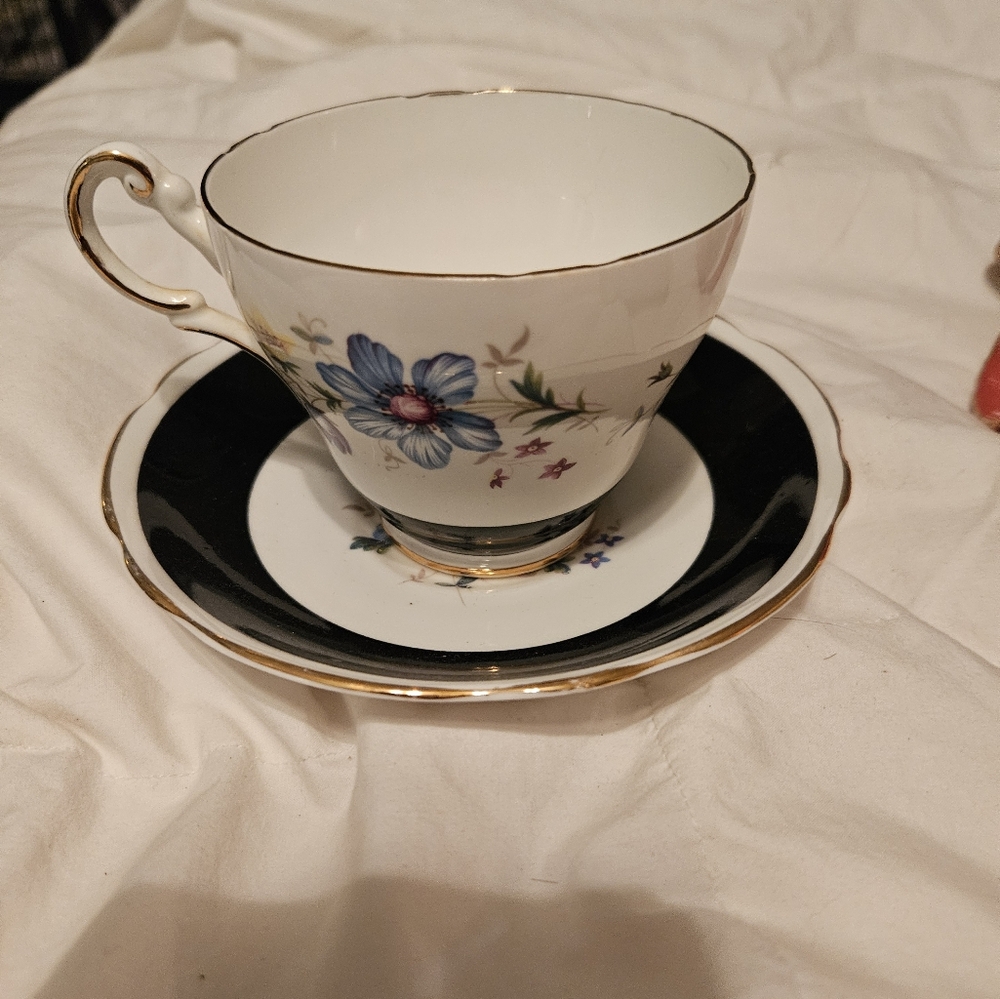 Vintage china tea cup and saucer